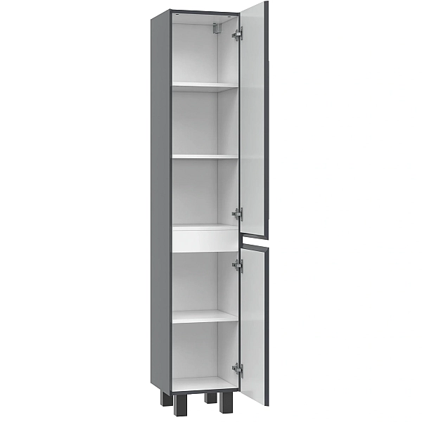 "Родео" Пенал підлоговий 35х35, антрацит П. - Фото - 2