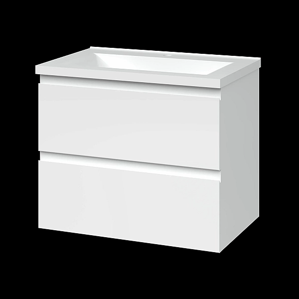 "Каріна" Тумба підвісна з умив Глорія 70 2ш (біла)