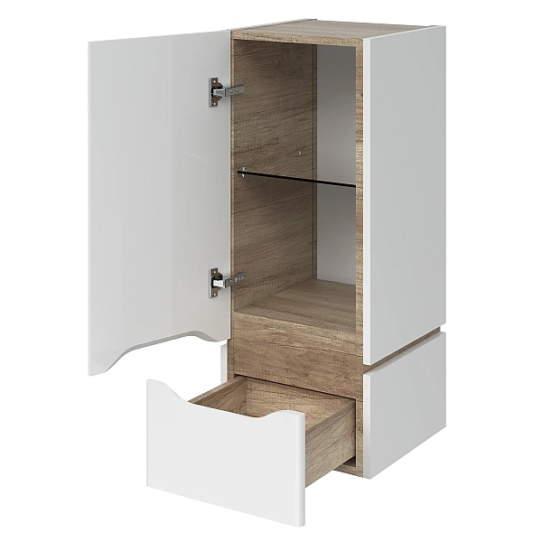 "Сакраменто" Шафа підвісна 35х35 (біла, ліва) - Фото - 2