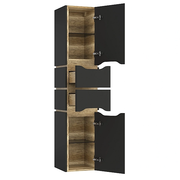 "Сакраменто" Пенал підвісний 35х35 (антрацит, правий) - Фото - 2