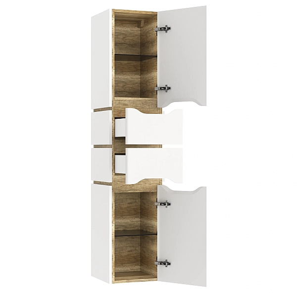 "Сакраменто" Пенал підвісний 35х35 (білий, правий) - Фото - 2