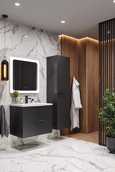 "Фест" Пенал 40х35 (антрацит, лівий) - Фото - 3