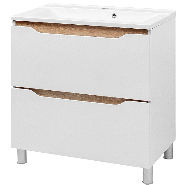 "Амелія" Тумба підлогова з умив. шк.Глорія 60 дуб сонома