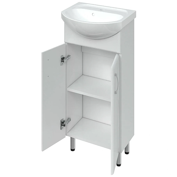 Тумба з умив. "Артеко 55" фреза, пряма - Фото - 2