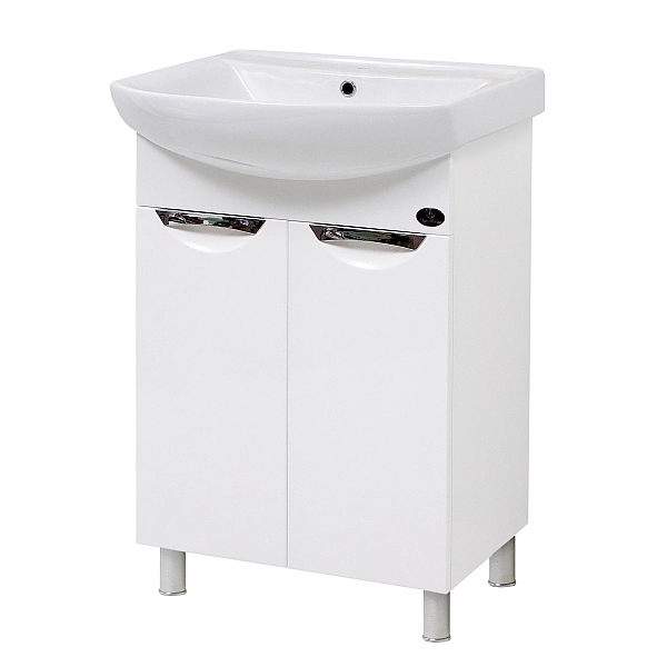 "Лора" Тумба з умив. "Солас 56" біла,вр.р