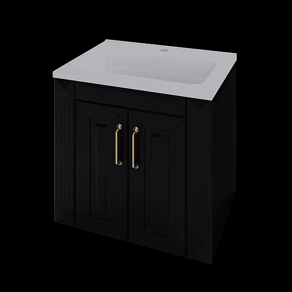 "Аскольд" тумба підвісна з ум. Родео 60, чорна