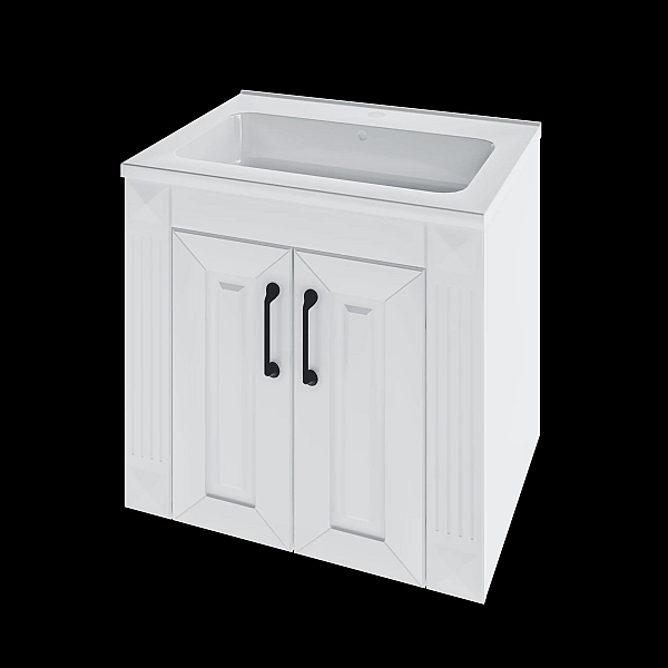 "Аскольд" тумба підвісна з ум. Родео 60, біла