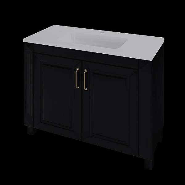 "Аскольд" тумба підлогова з ум. Родео 100, чорна