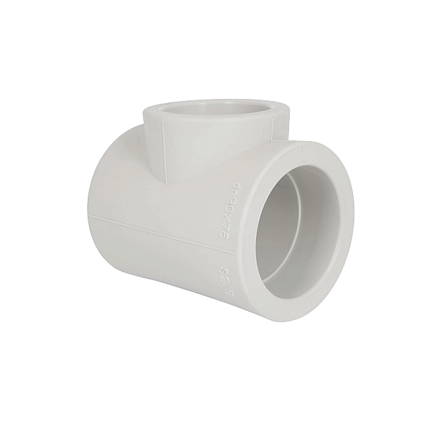 Тройник PPR Blue Ocean 90х75х90 редукционный