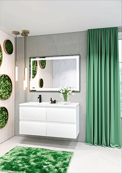 "Фрея" Тумба з ум. Родео 120 см, біла П - Фото - 2