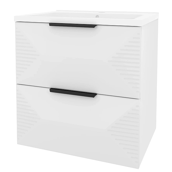 "Медокс" Тумба підвісна з ум. Родео 60 (біла)