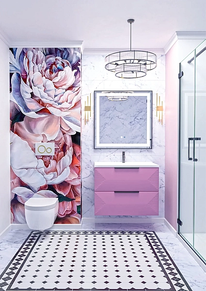 "Медокс" Тумба підвісна з ум. Родео 60 (пастель) - Фото - 3