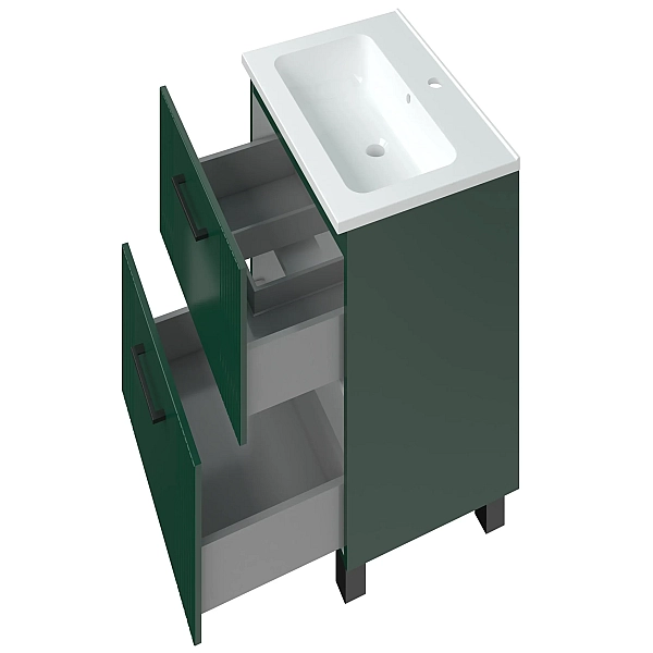 "Елара" Тумба підлогова з ум.Родео 60 смарагд - Фото - 2