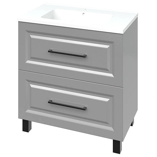 "Денвер" Тумба підлогова з ум.Родео 80 сіра ( 2 ш.)