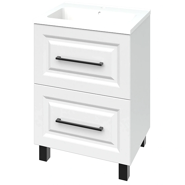 "Денвер" Тумба підлогова з ум.Родео 60 біла ( 2 ш.)