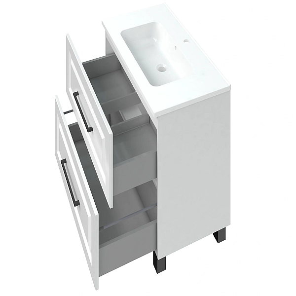 "Денвер" Тумба підлогова з ум.Родео 60 біла ( 2 ш.) - Фото - 2