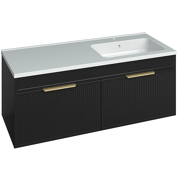 "Адель" Тумба з ум. Родео 120, чорна П.