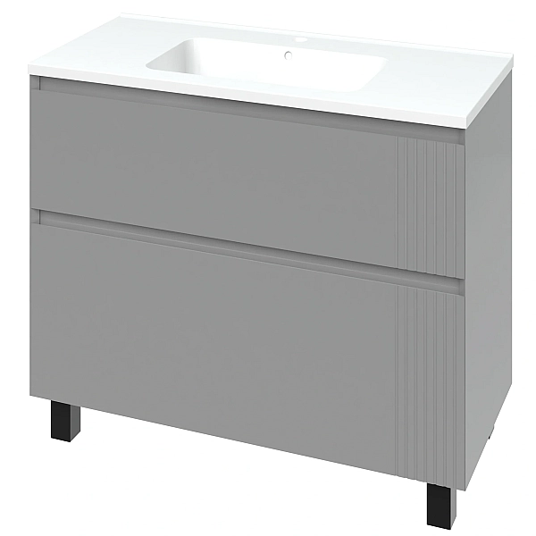 "Родео" Тумба підлогова з ум. Родео 100, сіра