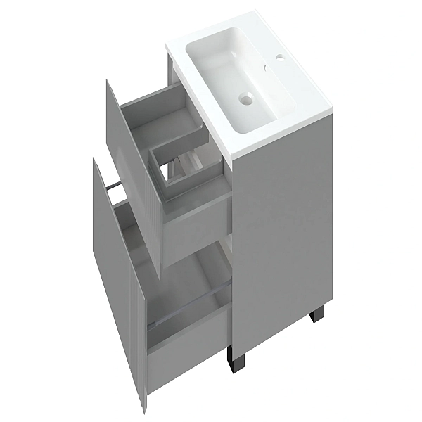 "Родео" Тумба підлогова з ум. Родео 60, сіра - Фото - 2