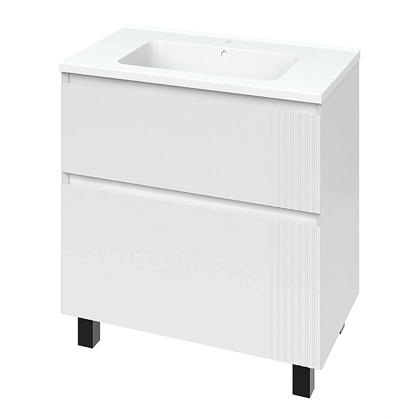 "Родео" Тумба підлогова з ум. Родео 80, біла