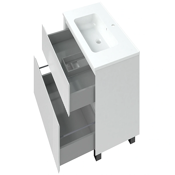 "Родео" Тумба підлогова з ум. Родео 80, біла - Фото - 2