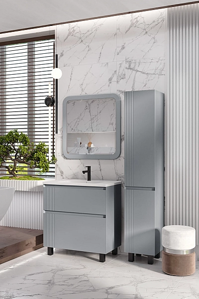 "Родео" Тумба підлогова з ум. Родео 80, біла - Фото - 3