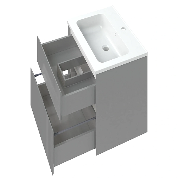 "Родео" Тумба підвісна з ум. Родео 60, сіра - Фото - 2