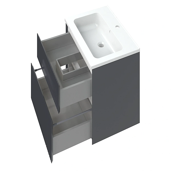 "Родео" Тумба підвісна з ум. Родео 60, антрацит - Фото - 2