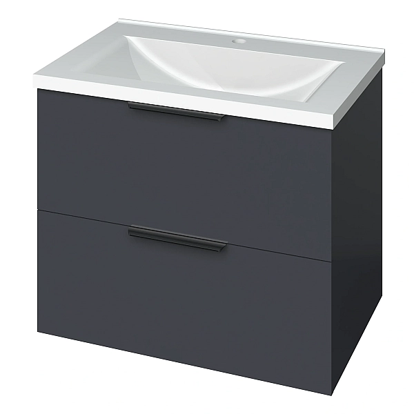 "Фест" Тумба з ум. Глорія 80 (антрацит)