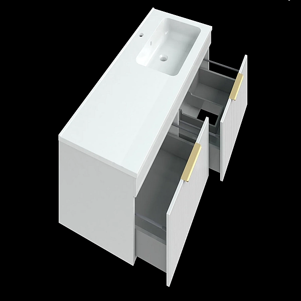 "Адель" Тумба з ум. Родео 120, біла П. - Фото - 2