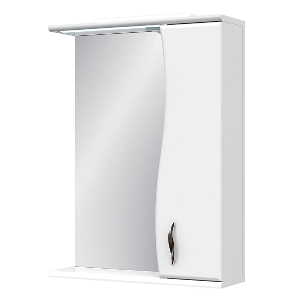 Дз.з св.з шкаф 55 роз, хвиля, біле, П