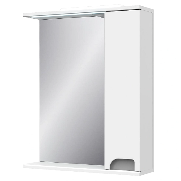 "Корнелія" Дзеркало 70 см з світ. сіре металік Пр