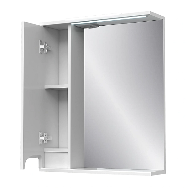 "Корнелія" Дзеркало 60 см з світ. біле Лв - Фото - 2