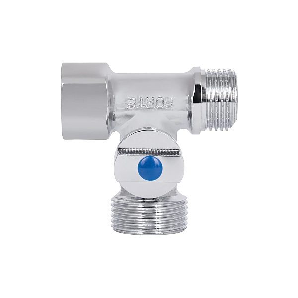 Кран приборный шаровой Thermo Alliance Forte 1/2"х3/4"х1/2" SF186W152015 - Фото - 4