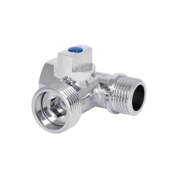 Кран приборный шаровой Thermo Alliance Forte 1/2"х3/4"х1/2" SF186W152015 - Фото - 6