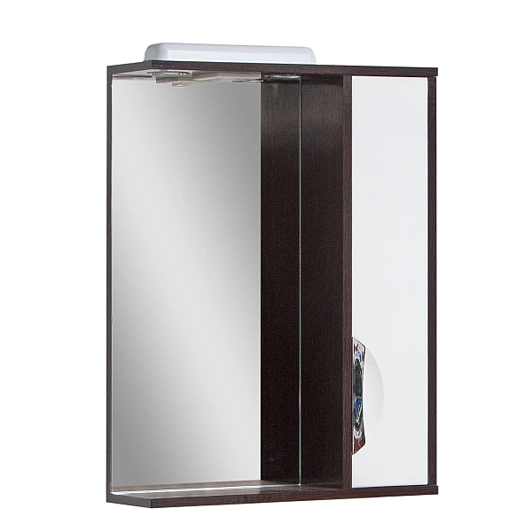 "Венге" Дзеркало з св.з шкаф 55 роз. вр.р. П