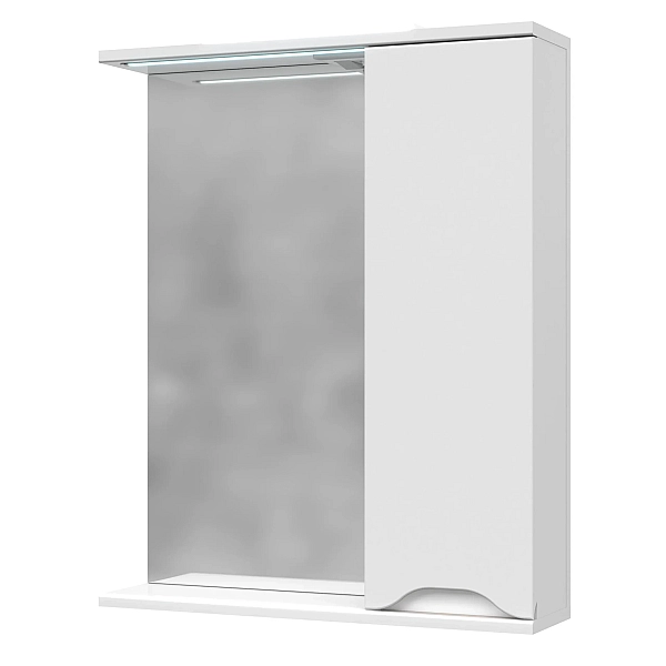 "Амелія" Шафа з дзеркалом 60 ( біла ) П.