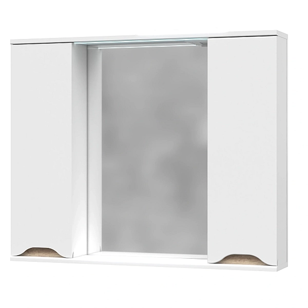 "Амелія" Шафа з дзерк. 90 ( 2 шкаф., дуб сонома )