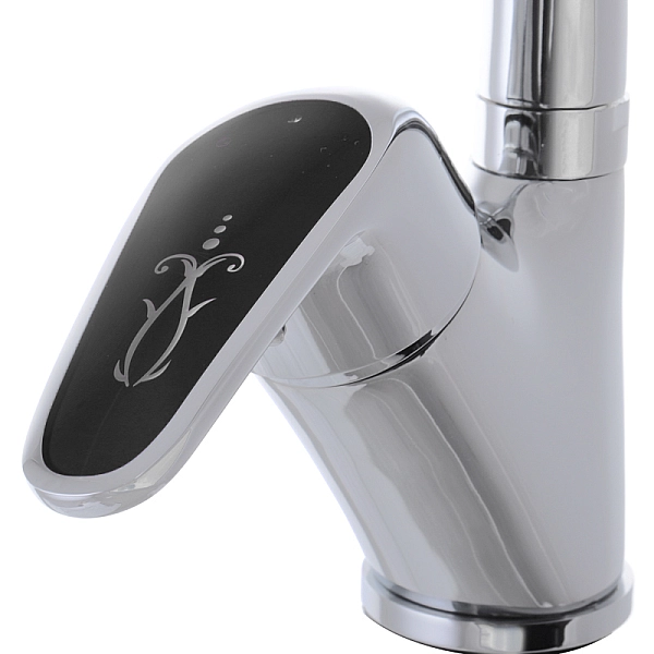 Змішувач для кухні Haiba Magic 777 з чорною ручкою (HB0660) - Фото - 5