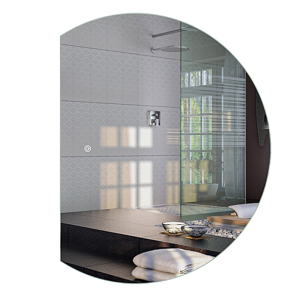 Дзеркало Mixxus Premium TOPPER MS01-90x70-Reverse з Led Touch, Anti-fog, димером (3-6,5kK) (MP6632) - Фото - 9