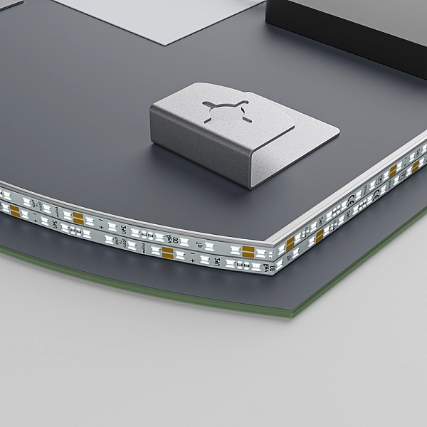 Дзеркало Mixxus Premium TOPPER MS01-90x70-Reverse з Led Touch, Anti-fog, димером (3-6,5kK) (MP6632) - Фото - 11