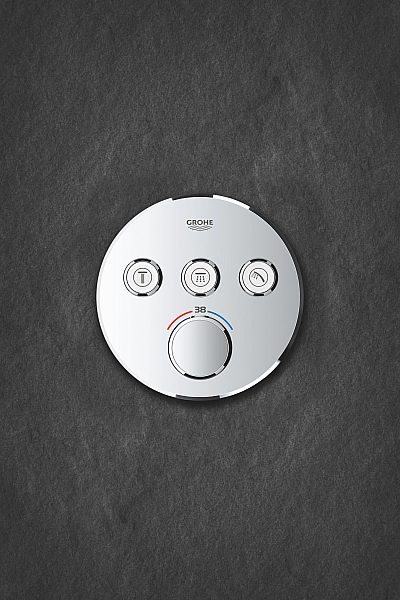 Термостат прихованого монтажу на 3 споживача Grohe Grohtherm SmartControl (29121000) - Фото - 3