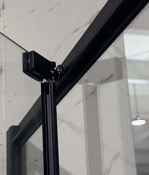 Душова кабіна без піддону Mixxus Premium Quadro SC01-120x80x195-TR Black прозоре скло 6мм (MI8293) - Фото - 11