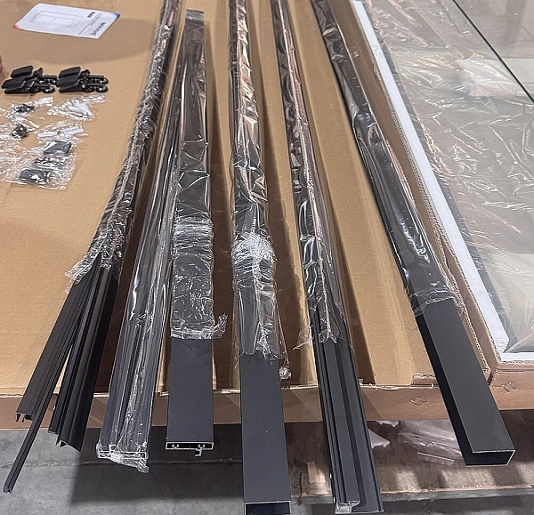 Душова кабіна без піддону Mixxus Premium Quadro SC01-120x80x195-TR Black прозоре скло 6мм (MI8293) - Фото - 21