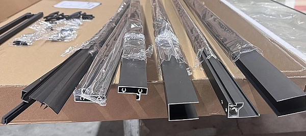 Душова кабіна без піддону Mixxus Premium Quadro SC01-120x80x195-TR Black прозоре скло 6мм (MI8293) - Фото - 4