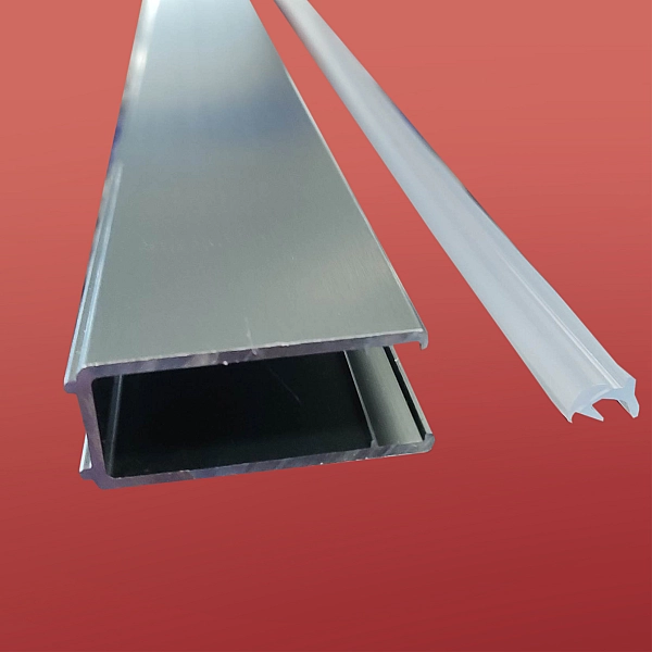 Бічна стінка до кабіни Koer SR SW01-90x200-TR-07 прозоре скло Easy Clean 8мм, графіт (KR5382) - Фото - 16