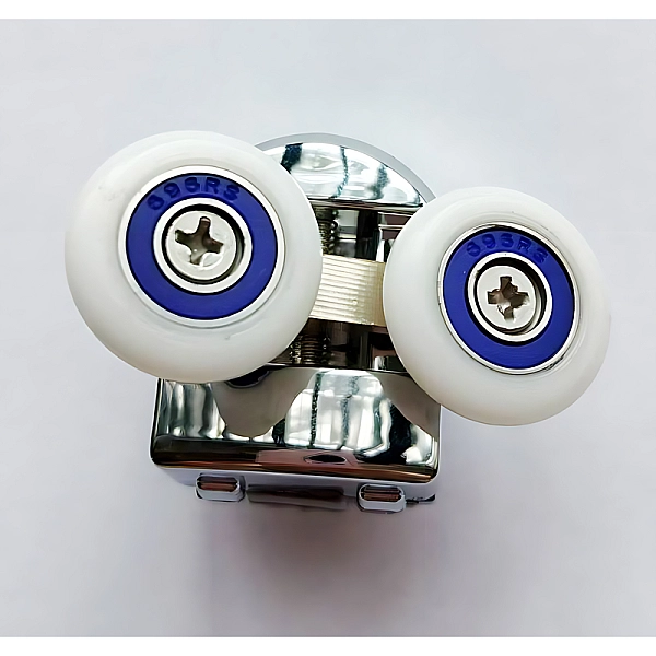 Ролики для душових кабін подвійні колеса MIXXUS PREMIUM ROLLERS SCP01-1 CHROME верхні (23mm для DIVERSE SC01,SC02,SD01) (MI7161) - Фото - 3