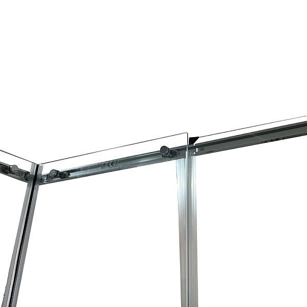 Душова кабіна без піддону Koer SR SC03-90x90x200-TR-01 прозоре скло Easy Clean 6мм, хром (KR5356) - Фото - 3