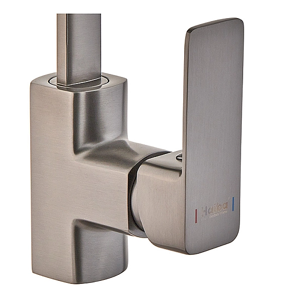 Змішувач для кухні Haiba Kubus 017 Graphite (HB4008) - Фото - 3