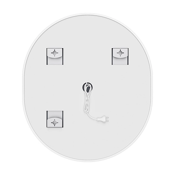 Дзеркало Mixxus Premium ELLIPSE MV05-80x70-Reverse WHITE з Led Touch, Anti-fog, димером (3-6,5kK) (MP6645) - Фото - 10